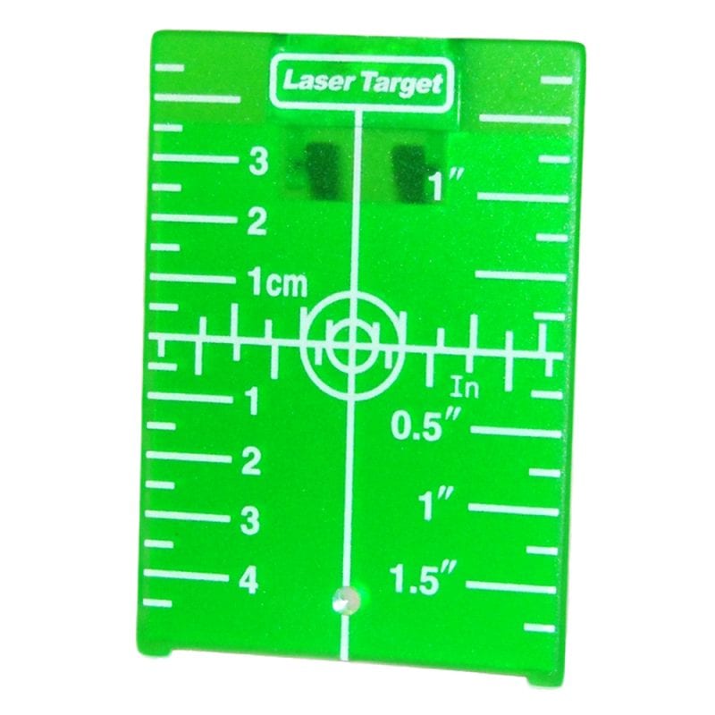 Green Target for Rotary Laser Levels Cross Line Laser
