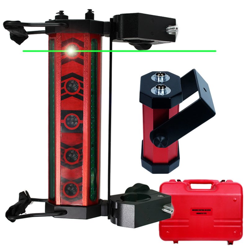 Universal Machine Control Laser Level Detector Receiver with Cab Repeater