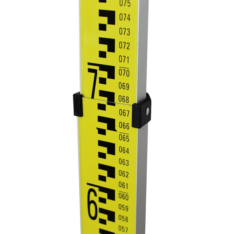 4M 6 Sections Aluminum Staff Staves for Dumpy Level Laser Level