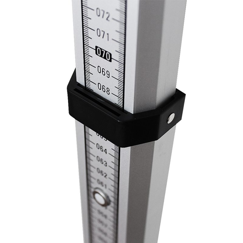 4M 6 Sections Aluminum Staff Staves for Dumpy Level Laser Level