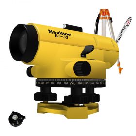 BT32 32 X Magnification Automatic Dumpy Level + Tripod Staff