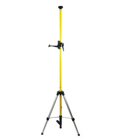 3.5M Indoor Telescoping Pole w Tripod for Rotary laser Level Cross Line Laser Level